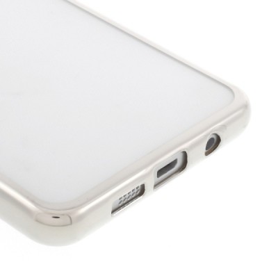 Samsung Galaxy A5 (2016) A510 Cieta silikona (TPU) dzidrs apvalks - sudrabs / vacins.lv