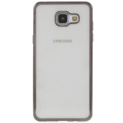 Samsung Galaxy A5 (2016) A510 Cieta silikona (TPU) dzidrs apvalks - pelēks / Vacins.lv