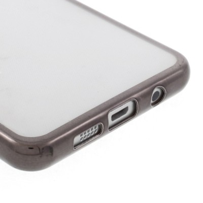 Samsung Galaxy A5 (2016) A510 Cieta silikona (TPU) dzidrs apvalks - pelēks / Vacins.lv