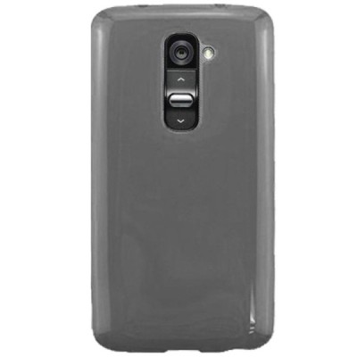 LG G2 mini (D620, D618) Cieta silikona futrālis - pelēks / Vacins.lv