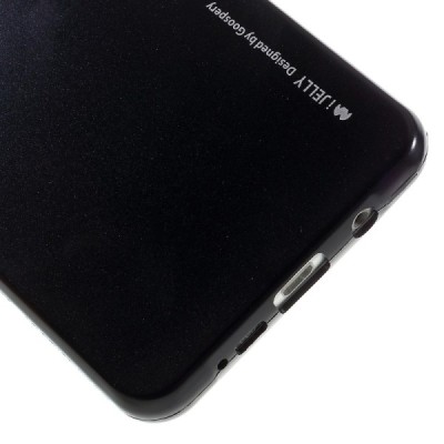 Samsung Galaxy A7 2016 (A710) Mercury juodas kieto silikono (TPU) dėklas / Priedai.lt