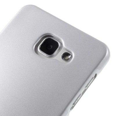 Galaxy A7 2016 (A710) Mercury sudrabs cieta silikona (TPU) apvalks / vacins.lv