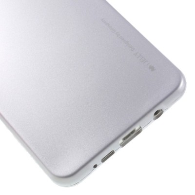 Galaxy A7 2016 (A710) Mercury sudrabs cieta silikona (TPU) apvalks / vacins.lv