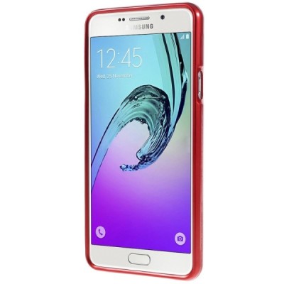 Samsung Galaxy A7 2016 (A710) Mercury raudonas kieto silikono (TPU) dėklas / Priedai.lt