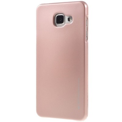 Samsung Galaxy A7 2016 (A710) Mercury rožinis kieto silikono (TPU) dėklas / Priedai.lt