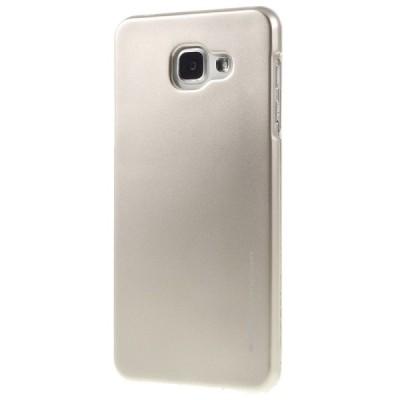 Samsung Galaxy A7 2016 (A710) Mercury auksinis kieto silikono (TPU) dėklas / Priedai.lt