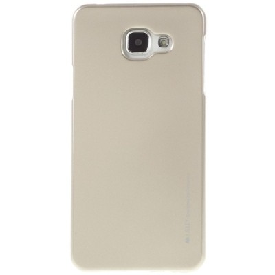 Samsung Galaxy A7 2016 (A710) Mercury auksinis kieto silikono (TPU) dėklas / Priedai.lt