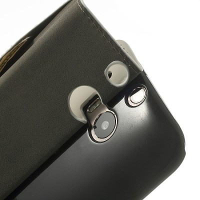 „Crazy Horse“ HTC One M8 baltas odinis atverčiamas dėklas/ Priedai.lt