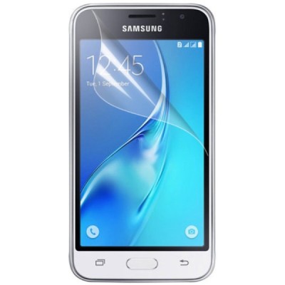Samsung Galaxy J1 2016 (J120) apsauginė skaidri ekrano plėvelė / Priedai.lt