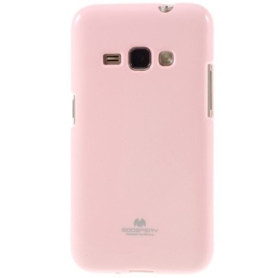 Samsung Galaxy J1 2016 (J120) Mercury gaiši rozs cieta silikona (TPU) apvalks / vacins.lv