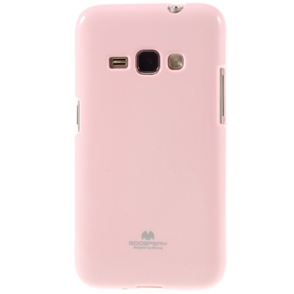 „Mercury“ dėklas - šviesiai rožinis (Galaxy J1 2016)
