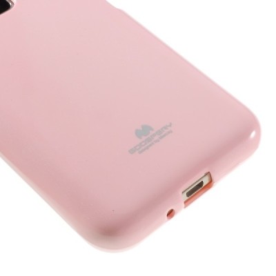 Samsung Galaxy J1 2016 (J120) Mercury šviesiai rožinis kieto silikono TPU dėklas - nugarėlė / Priedai.lt