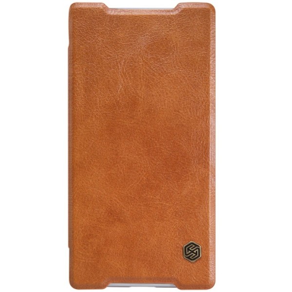 „Nillkin“ Qin atvēramais maciņš - brūns (Xperia Z5 Compact)