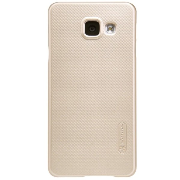 „Nillkin“ Frosted Shield apvalks - zelta + ekrāna aizsargplēve (Galaxy A3 2016)