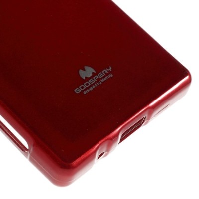 Sony Xperia Z5 Compact Mercury sarkans cieta silikona (TPU) futrālis / Vacins.lv