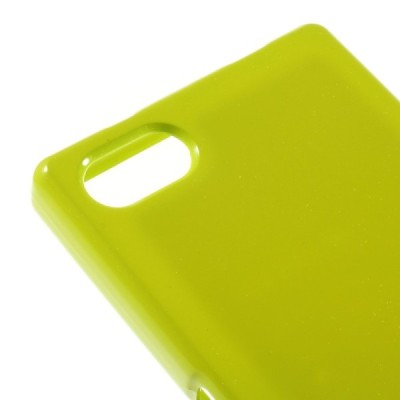 Sony Xperia Z5 Compact Mercury zaļš cieta silikona (TPU) futrālis / Vacins.lv