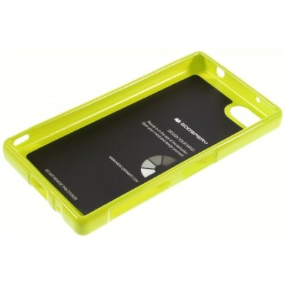 Sony Xperia Z5 Compact Mercury zaļš cieta silikona (TPU) futrālis / Vacins.lv