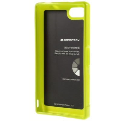 Sony Xperia Z5 Compact Mercury zaļš cieta silikona (TPU) futrālis / Vacins.lv