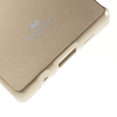 Sony Xperia Z5 Compact auksinis Mercury kieto silikono (TPU) dėklas / Priedai.lt