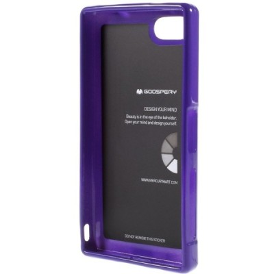 Sony Xperia Z5 Compact Mercury violeta cieta silikona (TPU) futrālis / Vacins.lv