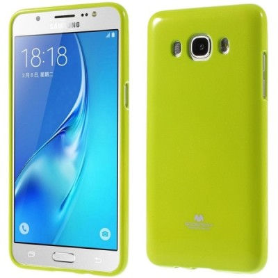 Samsung Galaxy J5 2016 (J510) Mercury zaļš cieta silikona (TPU) futrālis / Vacins.lv