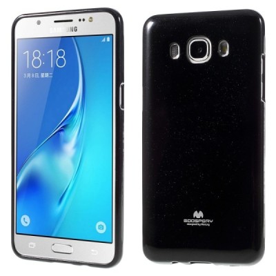 Samsung Galaxy J5 2016 (J510) juodas Mercury kieto silikono (TPU) dėklas / Priedai.lt