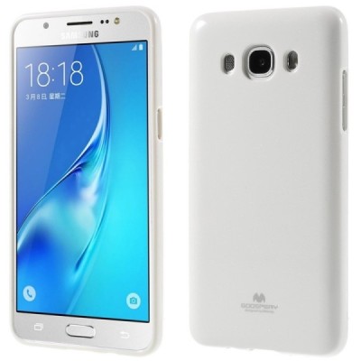 Samsung Galaxy J5 2016 (J510) Mercury balts cieta silikona (TPU) futrālis / Vacins.lv