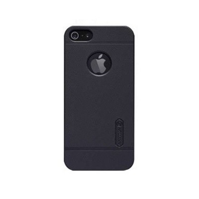 Juodas „Nillkin“ Frosted Shield serijos Apple iPhone SE (5, 5s) dėklas (dėkliukas) / Priedai.lt