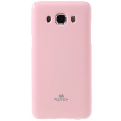Samsung Galaxy J5 2016 (J510) šviesiai rožinė Mercury kieto silikono (TPU) dėklas / Priedai.lt