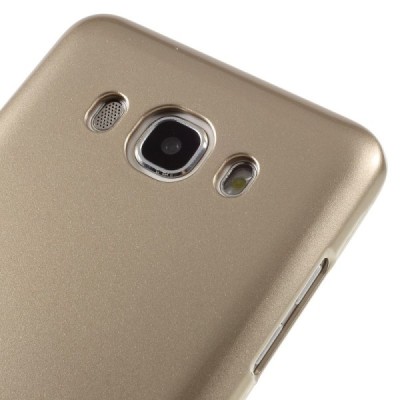 Samsung Galaxy J5 2016 (J510) auksinis Mercury kieto silikono (TPU) dėklas / Priedai.lt