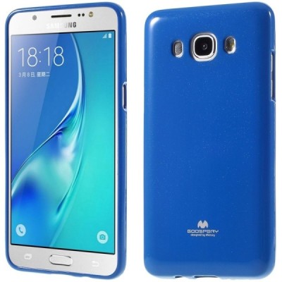 Samsung Galaxy J5 2016 (J510) mėlynas Mercury kieto silikono (TPU) dėklas / Priedai.lt