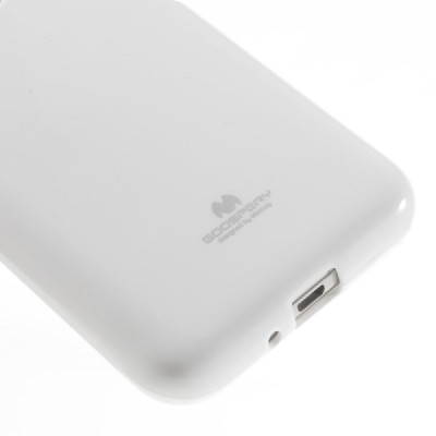 Samsung Galaxy J1 2016 (J120) Mercury balts cieta silikona (TPU) futrālis / Vacins.lv