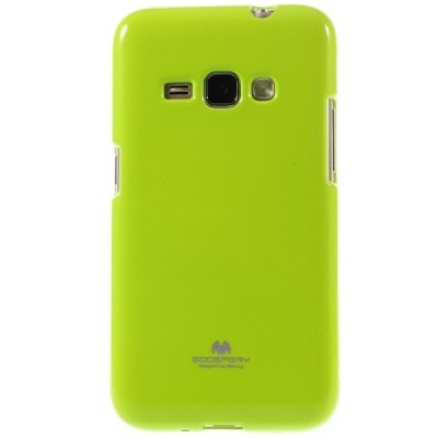 Samsung Galaxy J1 2016 (J120) Mercury zaļš cieta silikona (TPU) futrālis / Vacins.lv