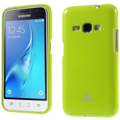 Samsung Galaxy J1 2016 (J120) žalias Mercury kieto silikono (TPU) dėklas / Priedai.lt