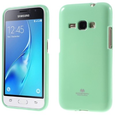 Samsung Galaxy J1 2016 (J120) Mercury piparmētru cieta silikona (TPU) futrālis / Vacins.lv