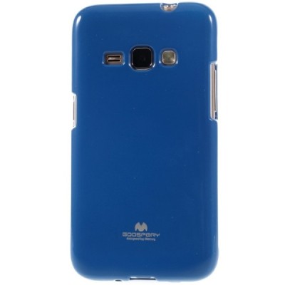 Samsung Galaxy J1 2016 (J120) mėlynas Mercury kieto silikono (TPU) dėklas / Priedai.lt