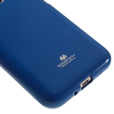 Samsung Galaxy J1 2016 (J120) mėlynas Mercury kieto silikono (TPU) dėklas / Priedai.lt