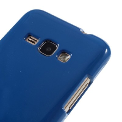 Samsung Galaxy J1 2016 (J120) mėlynas Mercury kieto silikono (TPU) dėklas / Priedai.lt