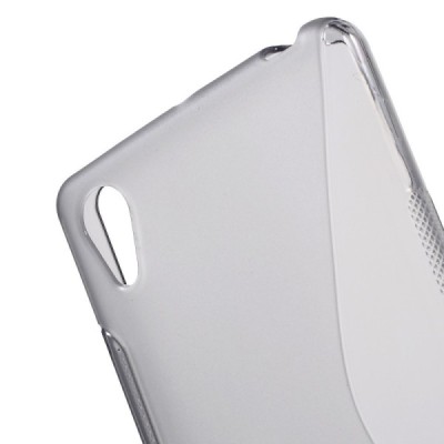 Sony Xperia X (F5121, F5122) cieta silikona (TPU) dzidrs (pelēks) un matēts apvalks / Vacins.lv