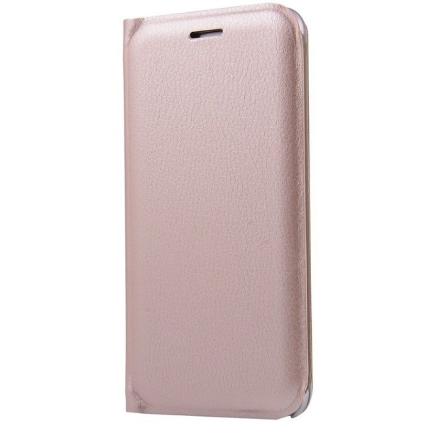 „Smart Wallet“ atverčiamas dėklas - auksinis (Galaxy J5 2016)