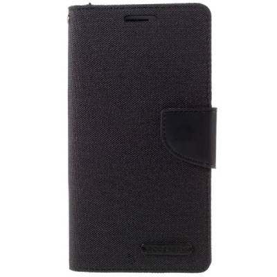 Samsung Galaxy J5 2016 (J510) Mercury atvērams melns maciņš (maks) / Vacins.lv