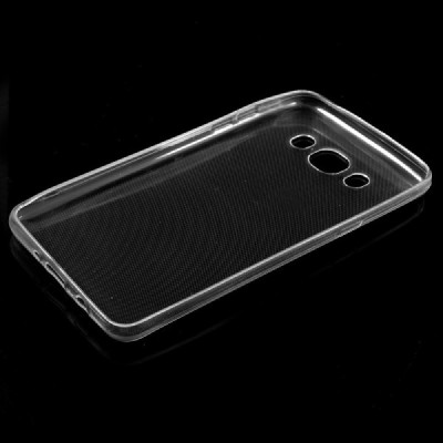 Samsung Galaxy J5 2016 (J510) skaidrus (permatomas) kieto silikono TPU ploniausias pasaulyje dėklas / Priedai.lt