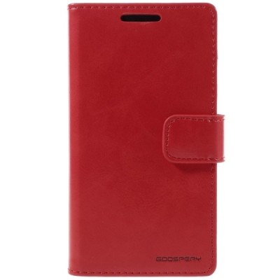 Mercury Blue Moon Sony Xperia Z5 Compact atvērams sarkans ādas maciņš / Vacins.lv