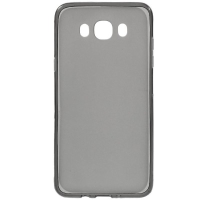 Samsung Galaxy J7 2016 (J710) cieta silikona (TPU) melns apvalks / vacins.lv