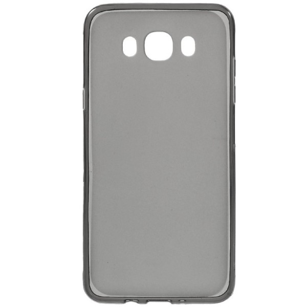 Kieto silikono (TPU) dėklas - pilkas (Galaxy J7 2016)