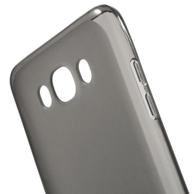 Samsung Galaxy J7 2016 (J710) kieto silikono TPU juodas dėklas - nugarėlė / Priedai.lt