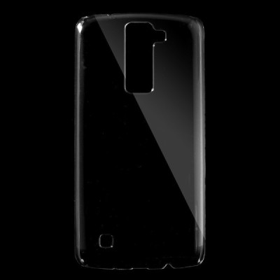 LG K8 (K350N) plastikinis skaidrus (permatomas) dėklas - nugarėlė / Priedai.lt