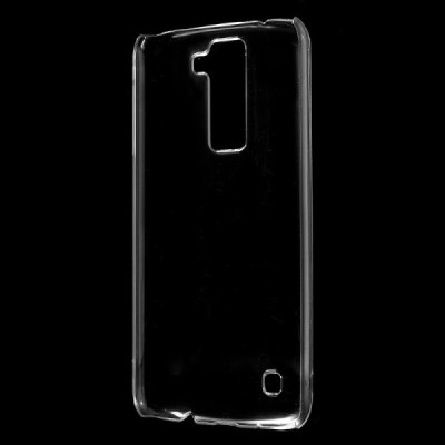 LG K8 (K350N) plastikinis skaidrus (permatomas) dėklas - nugarėlė / Priedai.lt