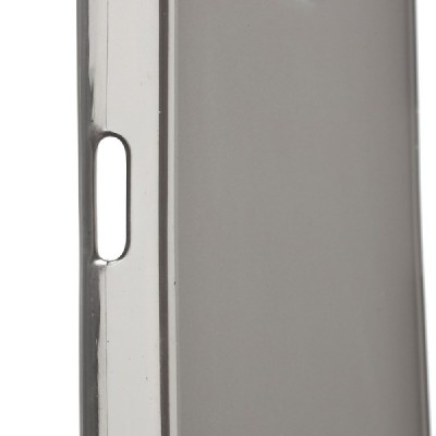 LG X-Screen (K500N) cieta silikona (TPU) dzidrs (pelēks) un matēts apvalks / Vacins.lv