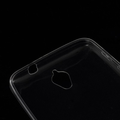 Asus Zenfone C 4.5 (ZC451CG) dzidrs (caurspīdīgs) cieta silikona TPU pasaulē planākais apvalks / Vacins.lv